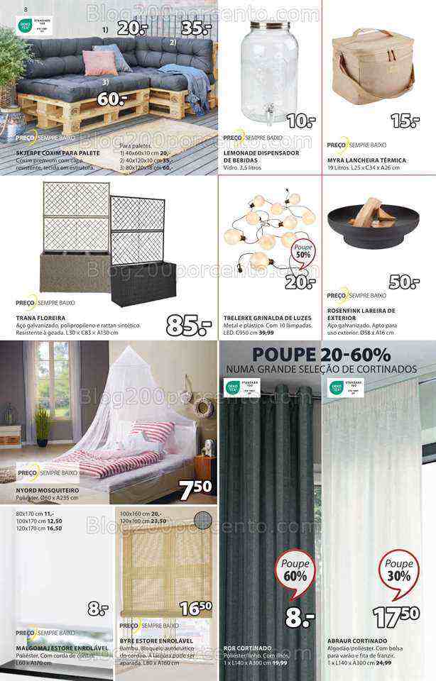 Antevisão Folheto JYSK Promoções de 29 junho a 2 agosto