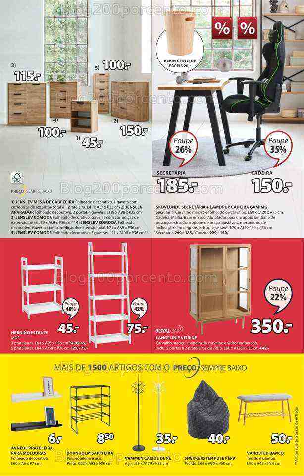 Antevisão Folheto JYSK Promoções de 29 junho a 2 agosto
