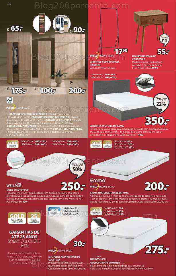 Antevisão Folheto JYSK Promoções de 29 junho a 2 agosto