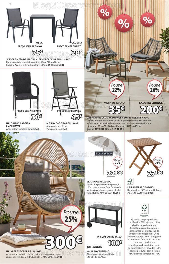 Antevisão Folheto JYSK Saldos de Verão Promoções até 20 junho a 31 julho