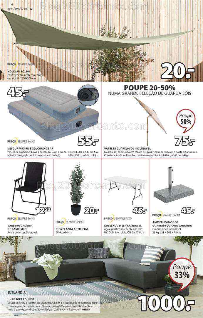 Antevisão Folheto JYSK Promoções até 2 agosto