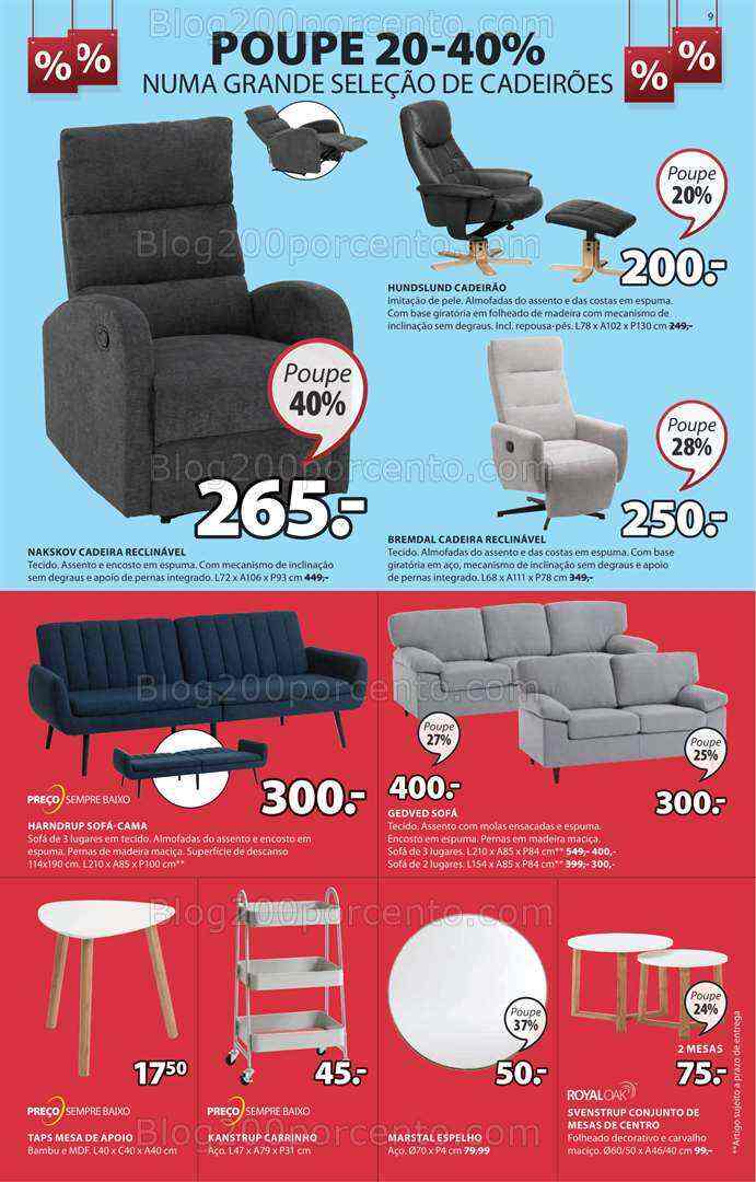 Antevisão Folheto JYSK Promoções até 2 agosto