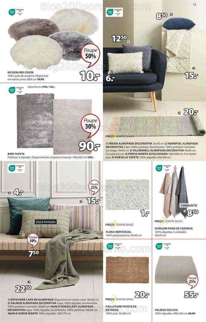 Antevisão Folheto JYSK Promoções até 2 agosto