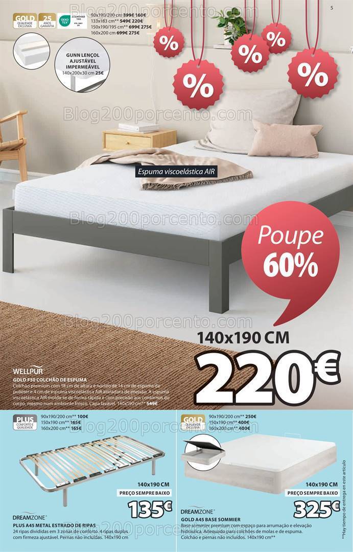 Antevisão Folheto JYSK Saldos Promoções até 31 julho