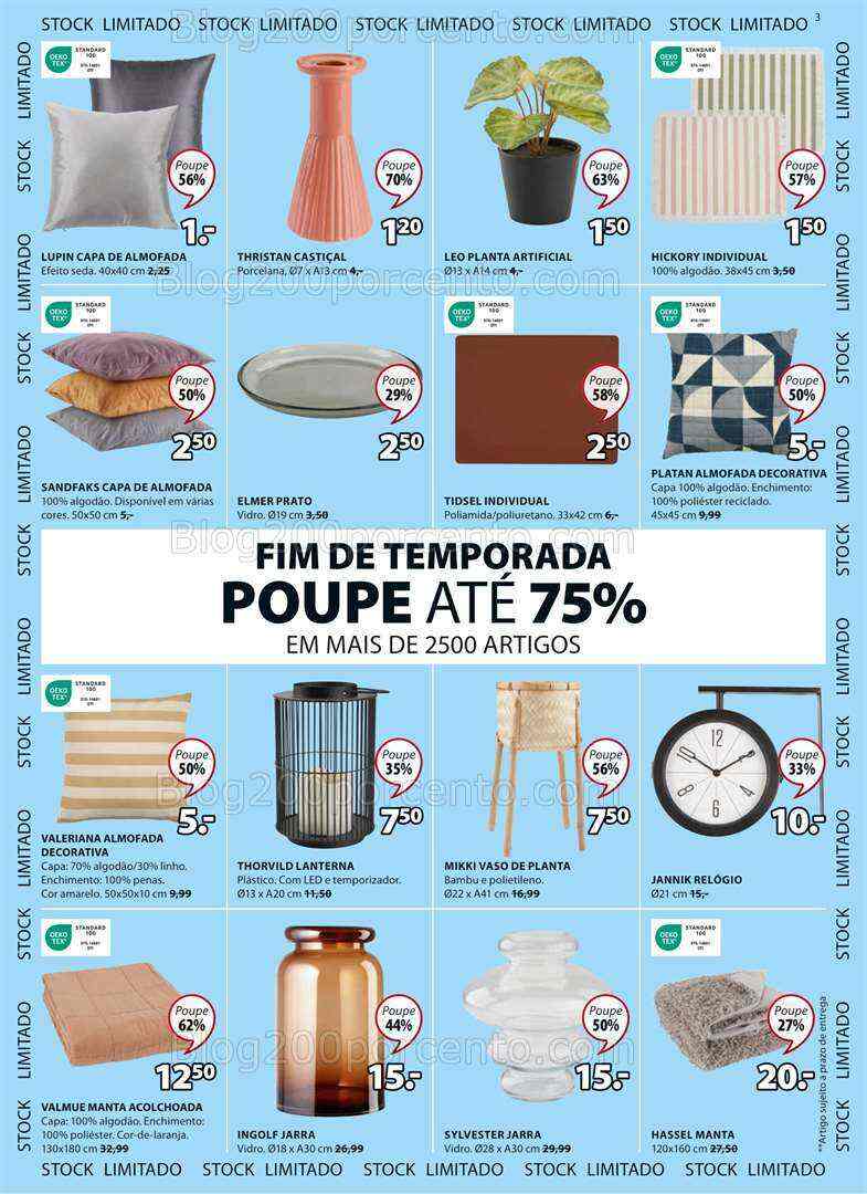 Antevisão Folheto JYSK Promoções de 13 julho a 2 agosto