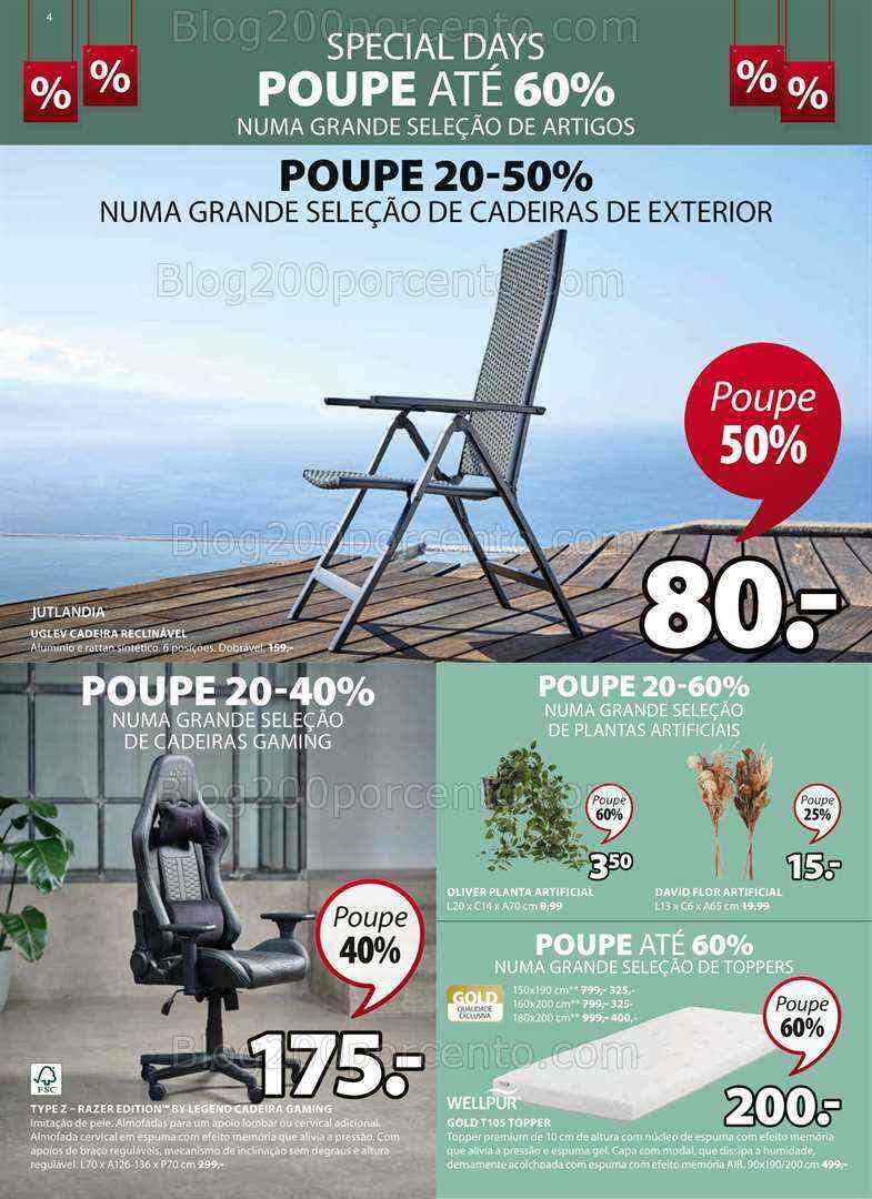 Antevisão Folheto JYSK Promoções de 13 julho a 2 agosto