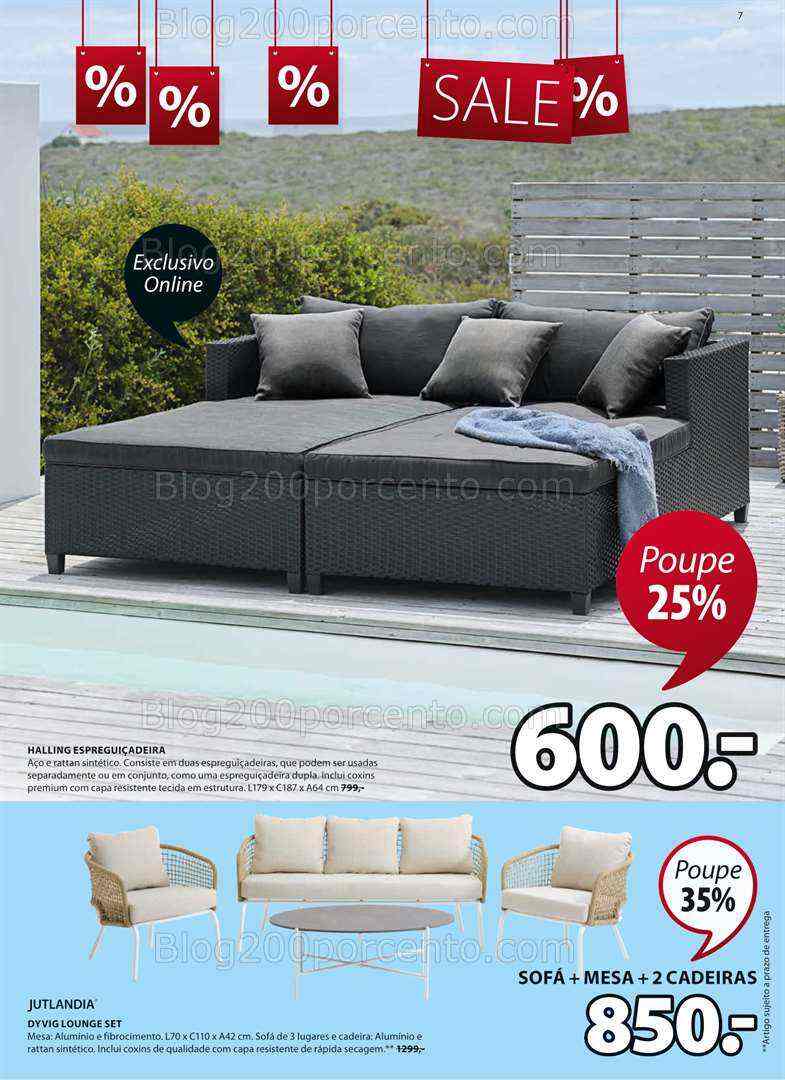 Antevisão Folheto JYSK Promoções de 13 julho a 2 agosto