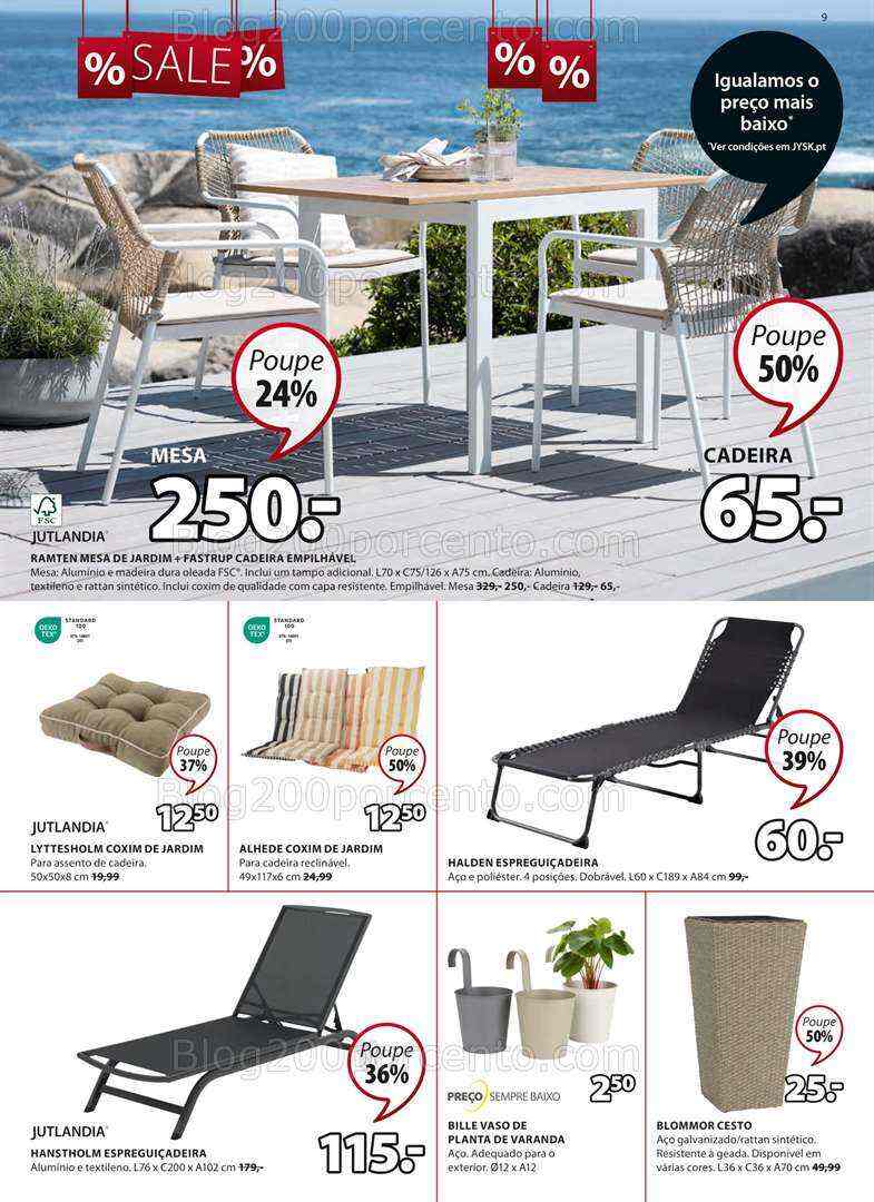 Antevisão Folheto JYSK Promoções de 13 julho a 2 agosto