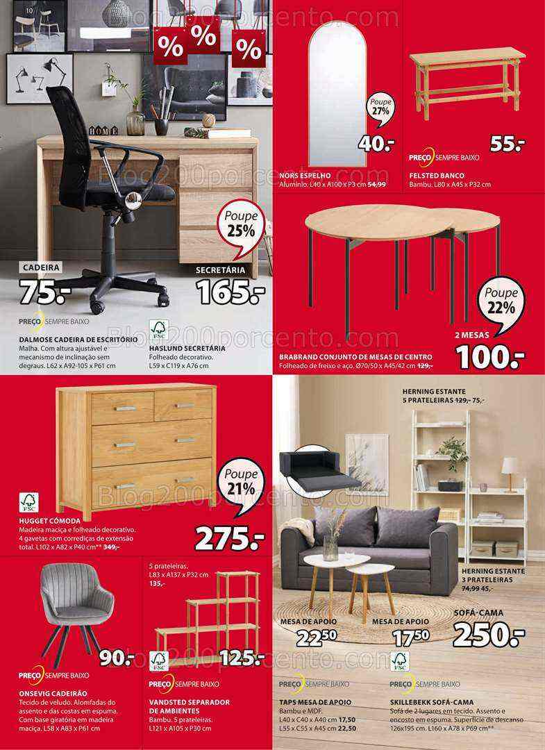 Antevisão Folheto JYSK Promoções de 13 julho a 2 agosto