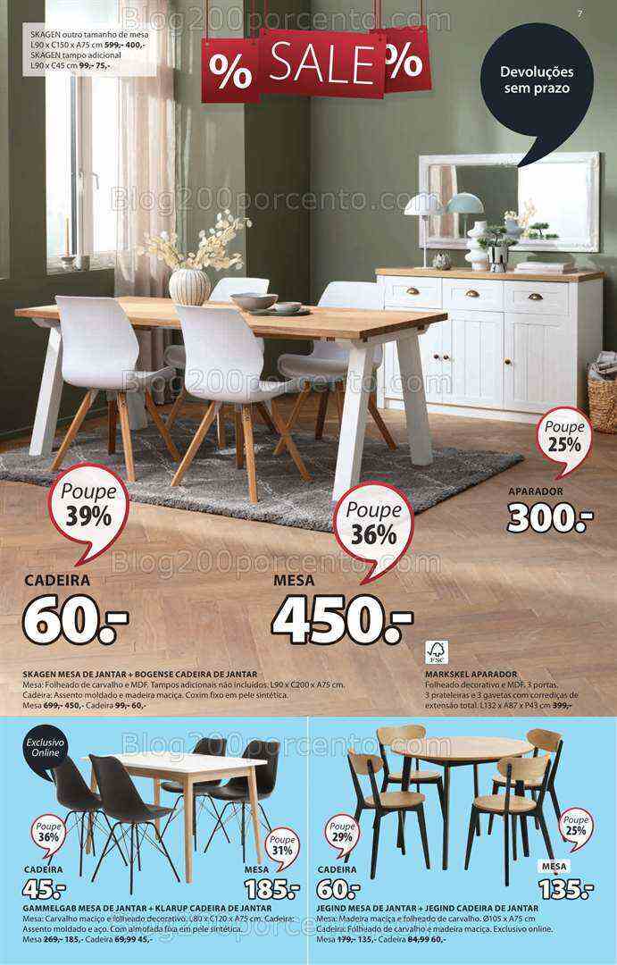 Antevisão Folheto JYSK Promoções de 20 julho a 2 agosto