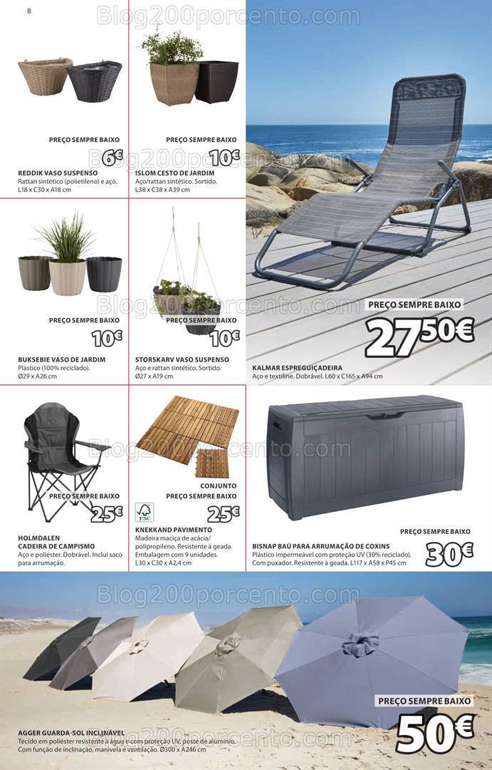 Antevisão Folheto JYSK Saldos de Verão Promoções até 31 julho