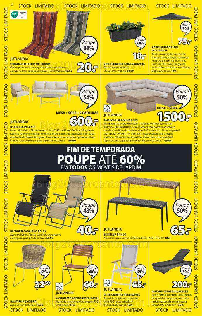 Antevisão Folheto JYSK Saldos Promoções de 27 julho a 6 agosto