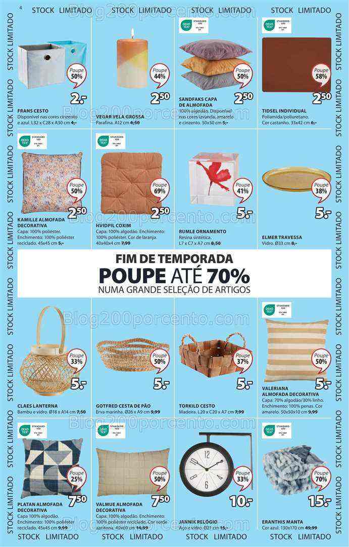 Antevisão Folheto JYSK Saldos Promoções de 27 julho a 6 agosto