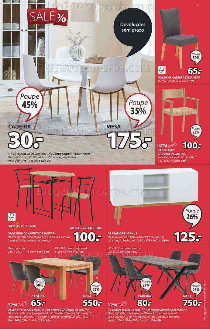Antevisão Folheto JYSK Saldos Promoções de 27 julho a 6 agosto