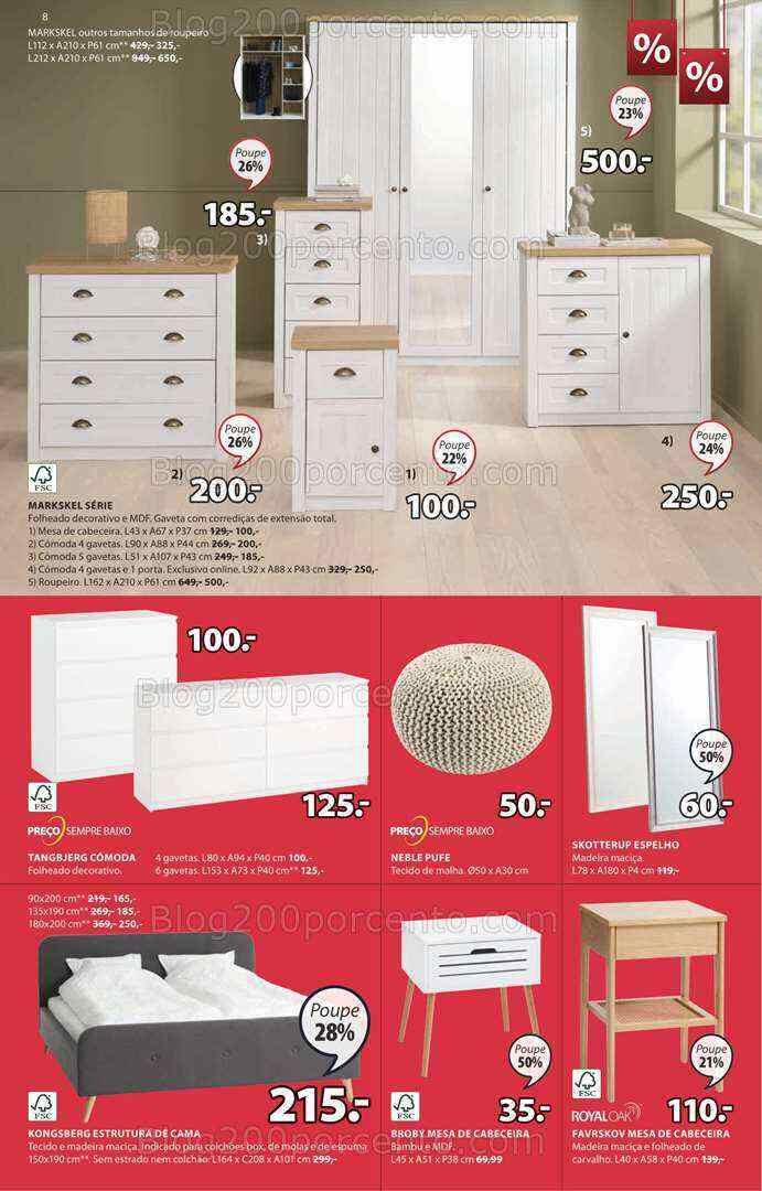 Antevisão Folheto JYSK Saldos Promoções de 27 julho a 6 agosto