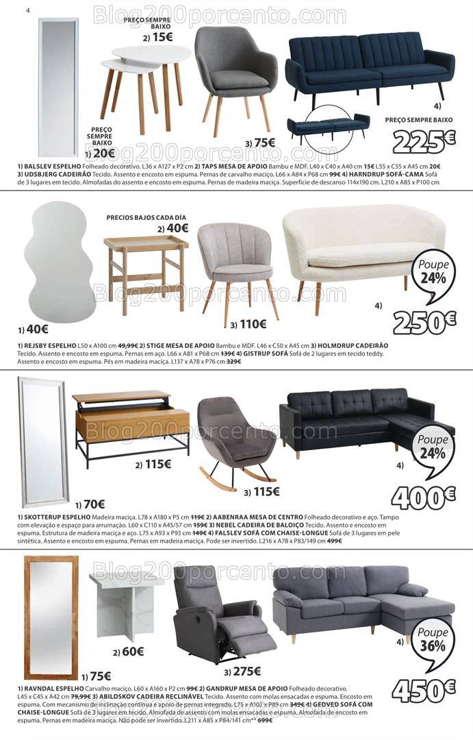 Antevisão Folheto JYSK Saldos de Verão Promoções de 1 agosto a 4 setembro