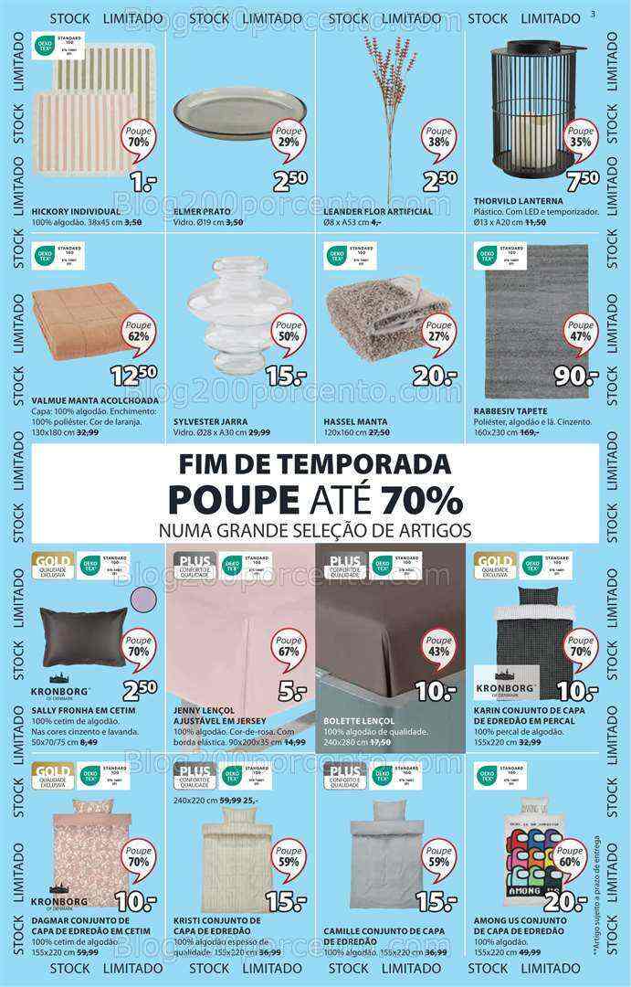 Antevisão Folheto JYSK Promoções de 10 agosto a 6 setembro