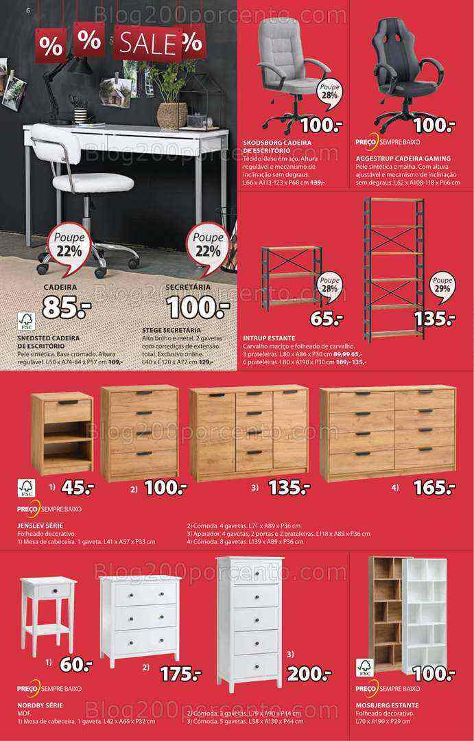 Antevisão Folheto JYSK Promoções de 10 agosto a 6 setembro