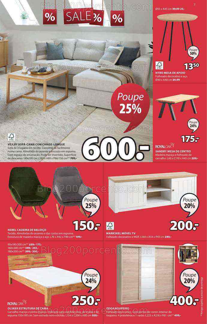 Antevisão Folheto JYSK Promoções de 10 agosto a 6 setembro