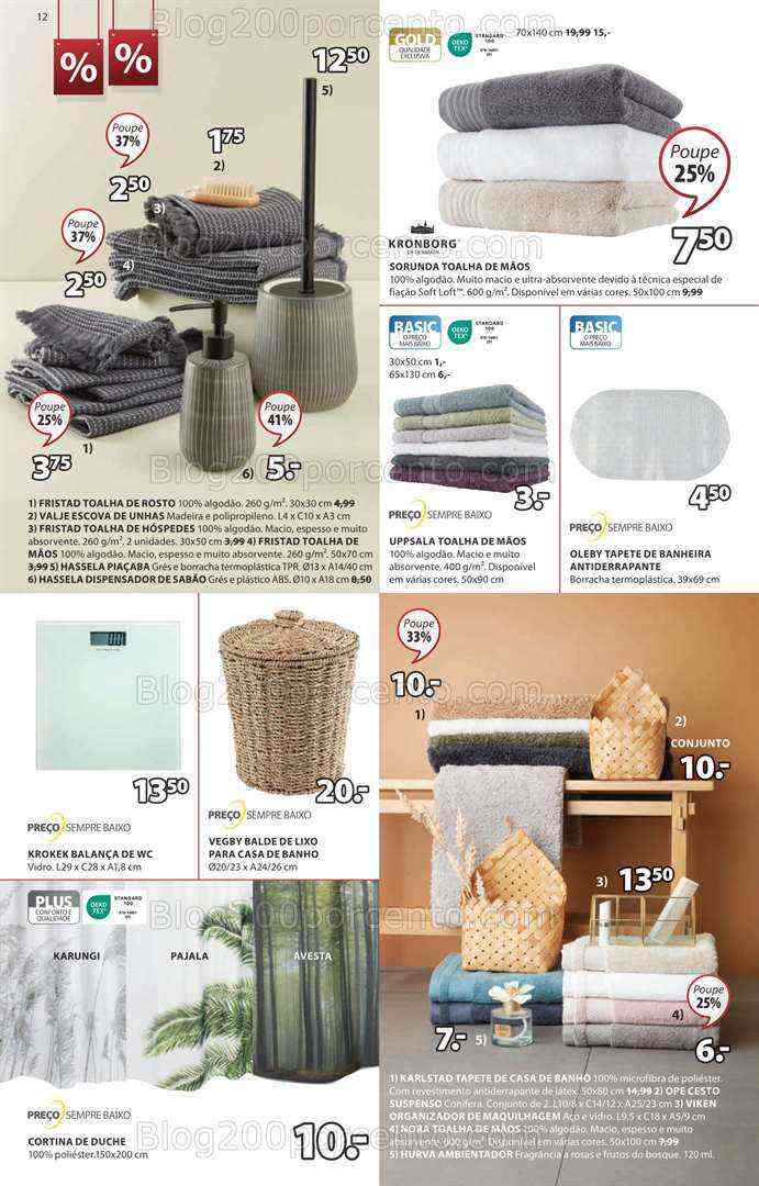 Antevisão Folheto JYSK Promoções de 10 agosto a 6 setembro