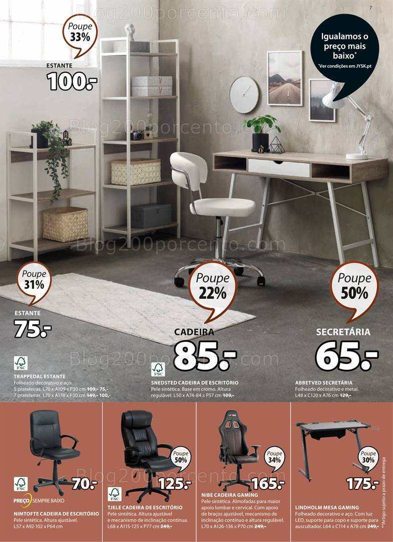 Antevisão Folheto JYSK Promoções de 17 agosto a 6 setembro