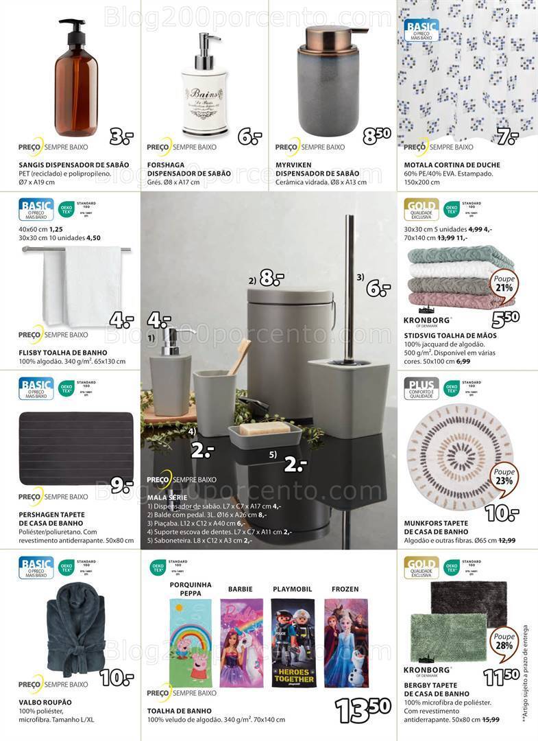 Antevisão Folheto JYSK Promoções de 17 agosto a 6 setembro