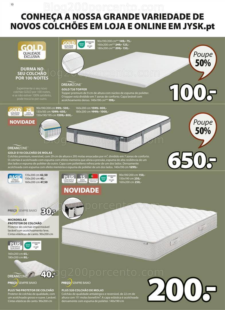 Antevisão Folheto JYSK Promoções de 17 agosto a 6 setembro