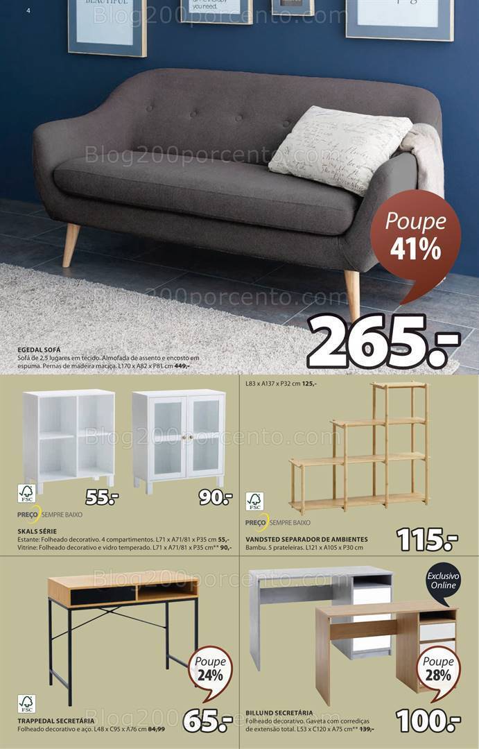 Antevisão Folheto JYSK Promoções de 24 agosto a 6 setembro