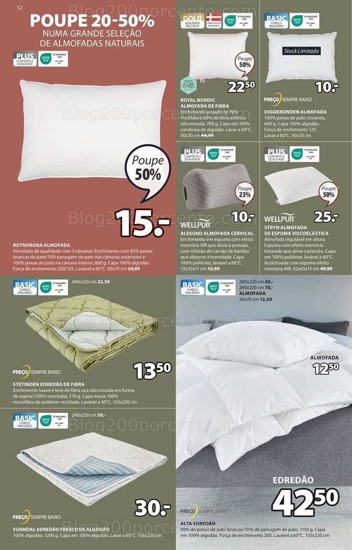 Antevisão Folheto JYSK Promoções de 24 agosto a 6 setembro