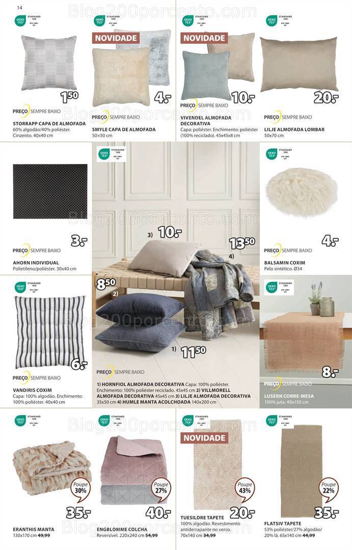 Antevisão Folheto JYSK Promoções de 24 agosto a 6 setembro