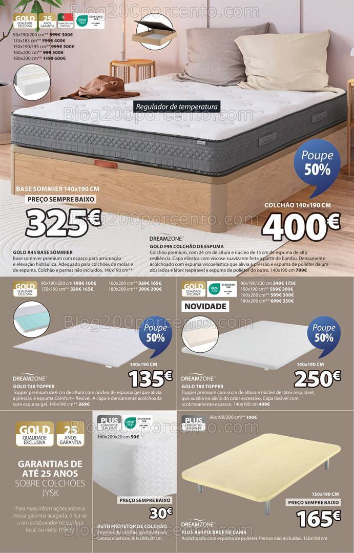 Antevisão Folheto JYSK Promoções de 22 agosto a 4 setembro