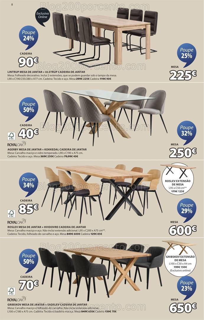 Antevisão Folheto JYSK Promoções de 22 agosto a 4 setembro