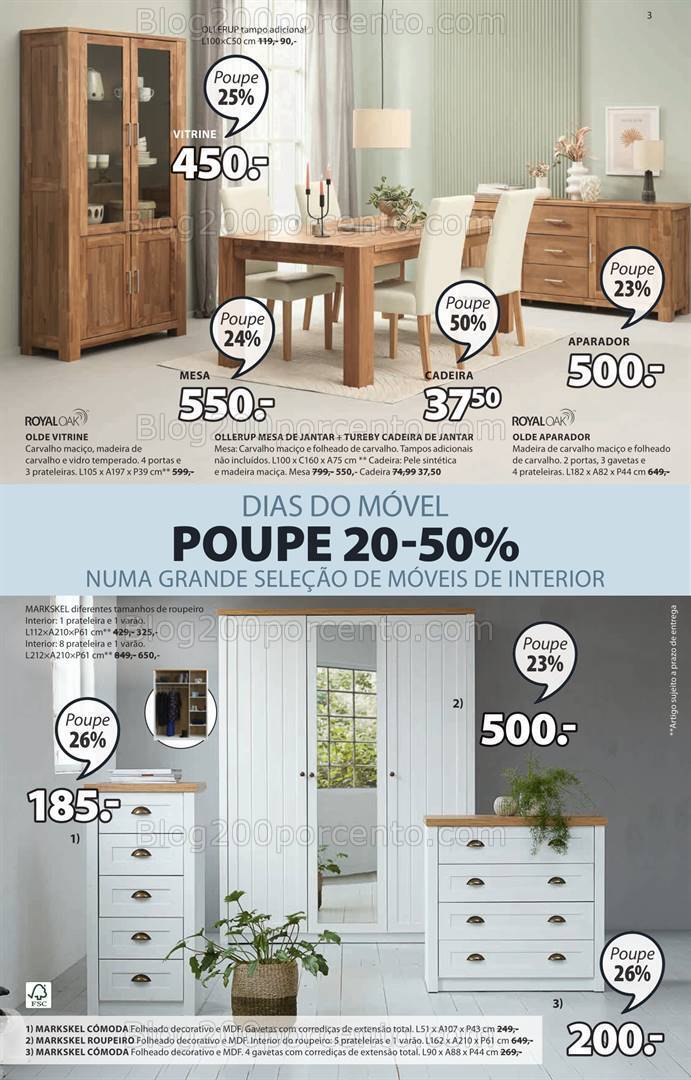 Antevisão Folheto JYSK Promoções de 31 agosto a 6 setembro