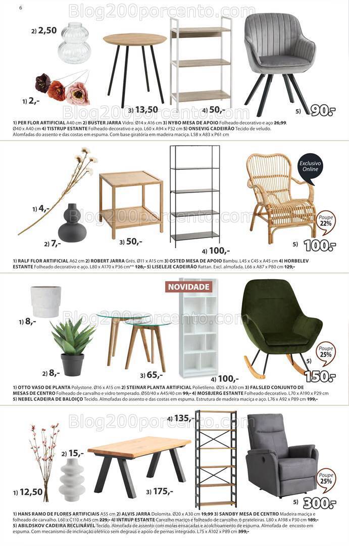 Antevisão Folheto JYSK Promoções de 31 agosto a 6 setembro