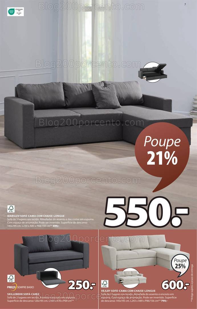 Antevisão Folheto JYSK Promoções de 31 agosto a 6 setembro