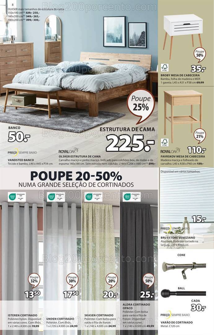 Antevisão Folheto JYSK Promoções de 31 agosto a 6 setembro