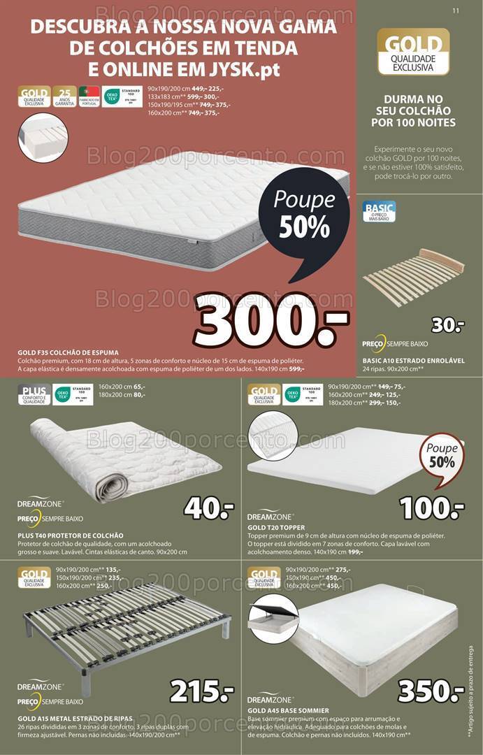 Antevisão Folheto JYSK Promoções de 31 agosto a 6 setembro