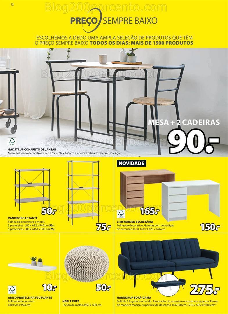 Antevisão Folheto JYSK Promoções de 7 setembro a 18 outubro