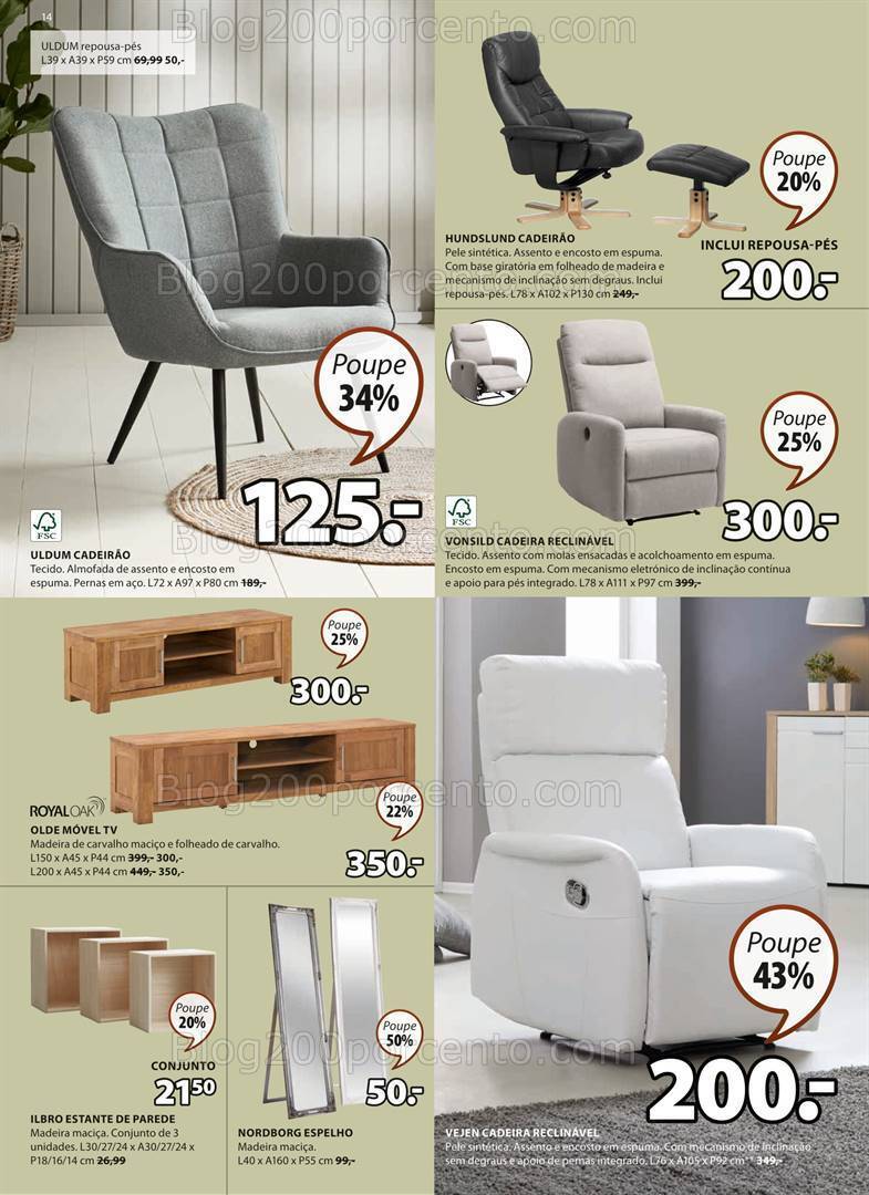 Antevisão Folheto JYSK Promoções de 7 setembro a 18 outubro