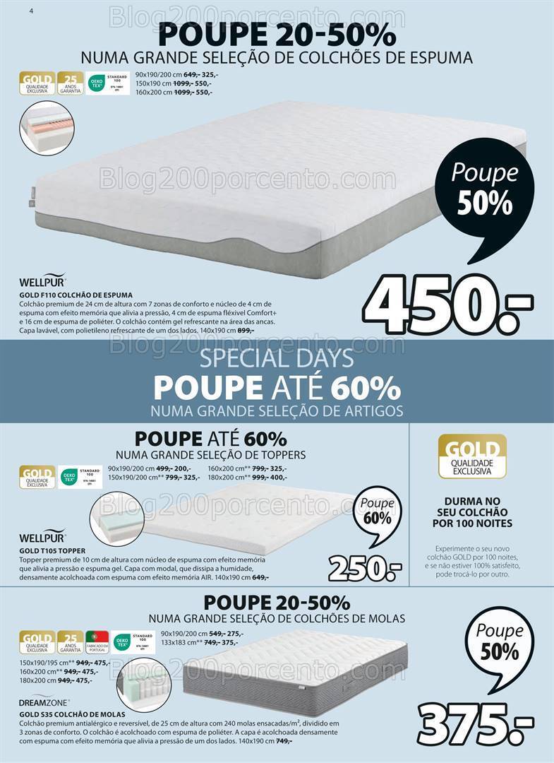 Antevisão Folheto JYSK Promoções de 21 setembro a 18 outubro