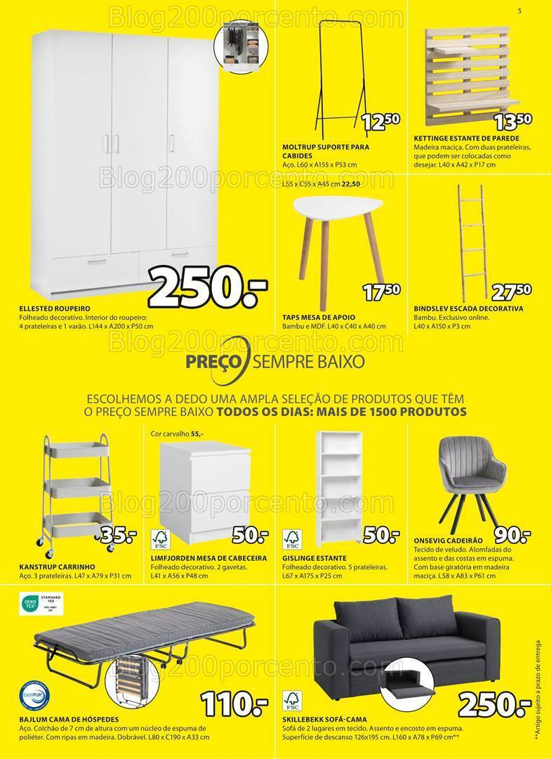 Antevisão Folheto JYSK Promoções de 28 setembro a 18 outubro