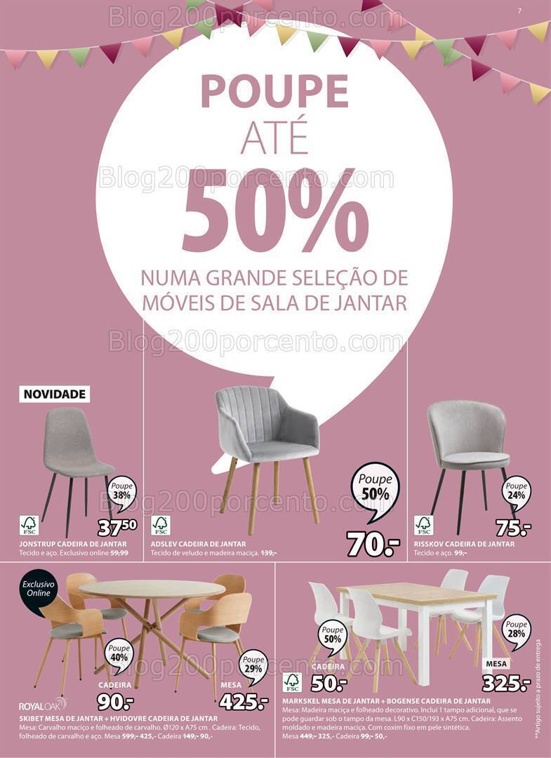 Antevisão Folheto JYSK Promoções de 28 setembro a 18 outubro