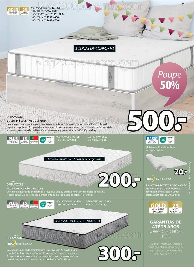 Antevisão Folheto JYSK Promoções de 28 setembro a 18 outubro