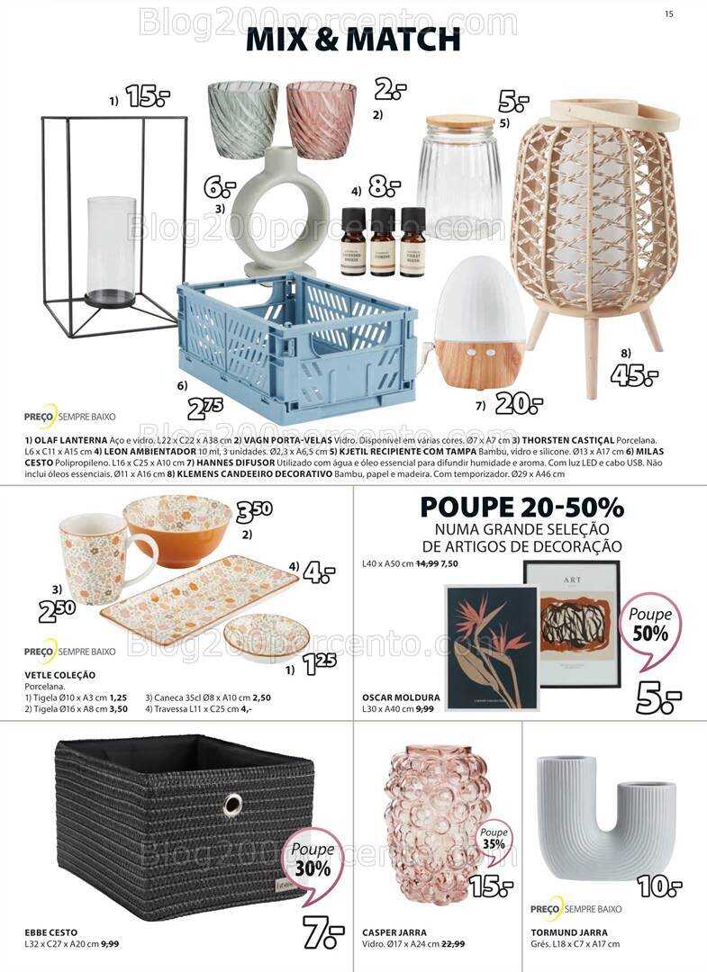 Antevisão Folheto JYSK Promoções de 28 setembro a 18 outubro