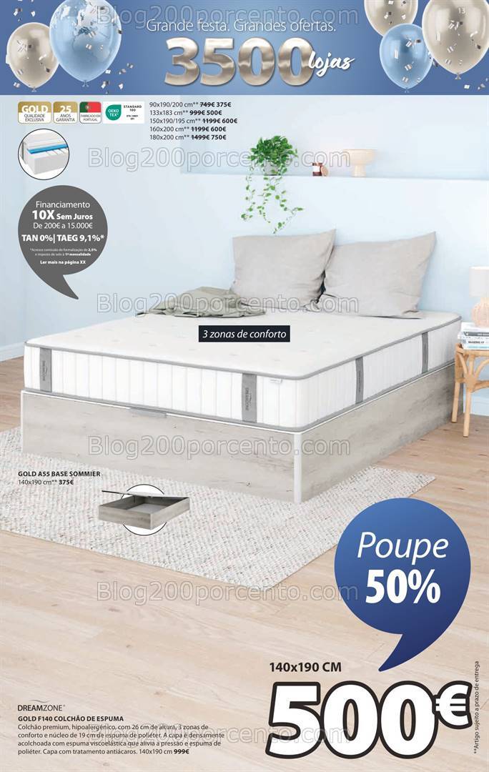 Antevisão Folheto JYSK Promoções de 26 setembro a 16 outubro