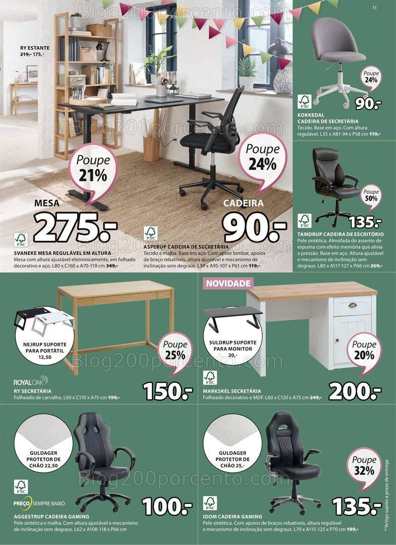 Antevisão Folheto JYSK Promoções de 5 a 18 outubro