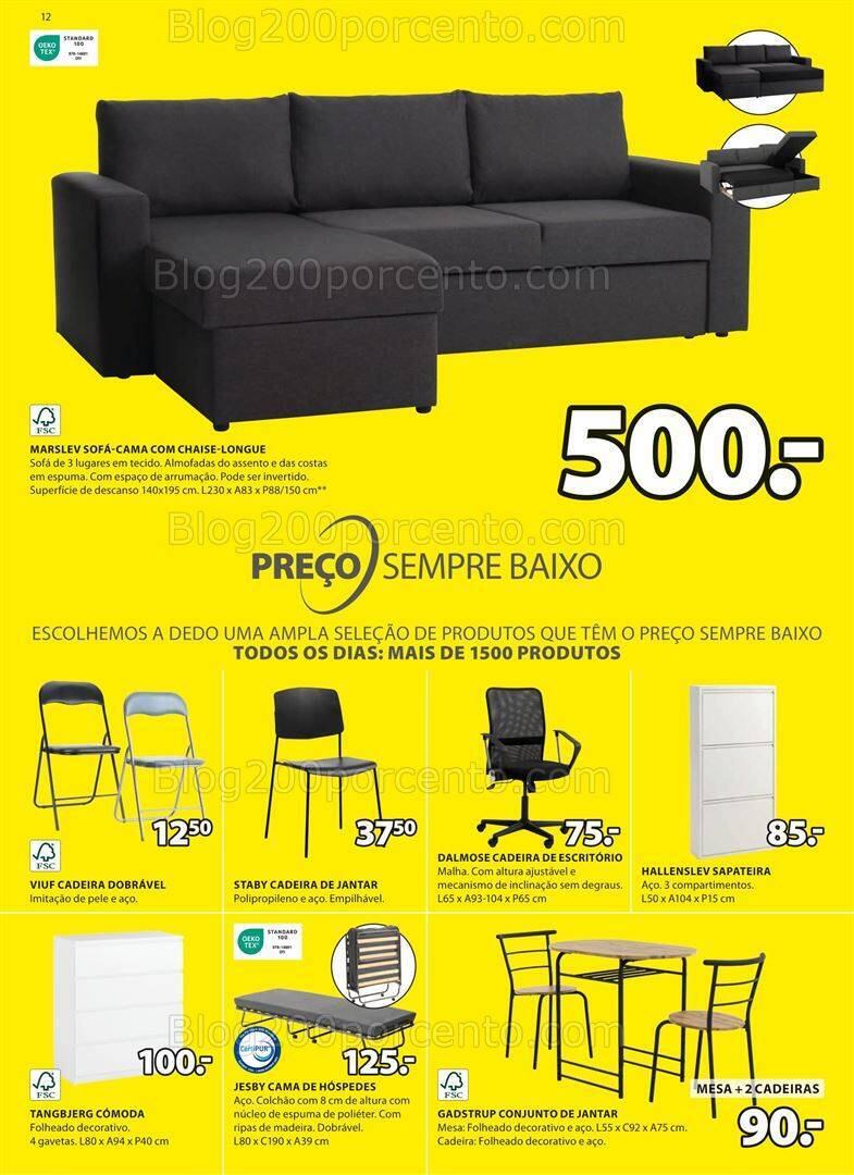 Antevisão Folheto JYSK Promoções de 5 a 18 outubro