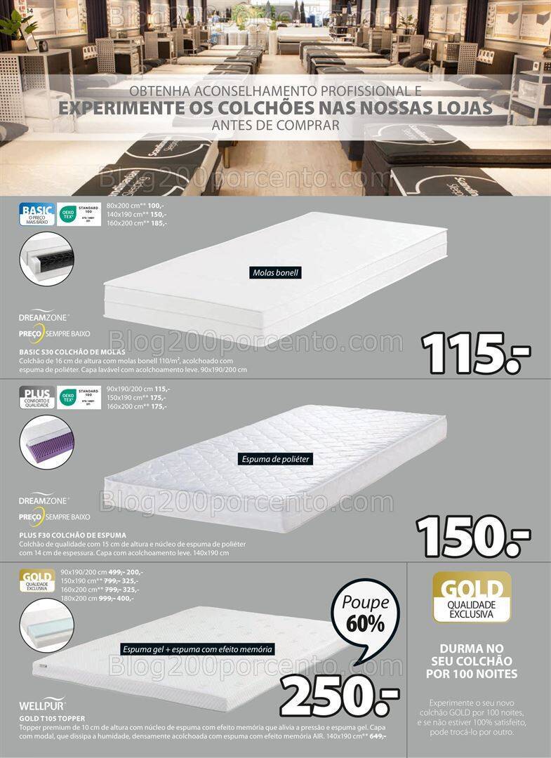 Antevisão Folheto JYSK Promoções de 5 a 18 outubro