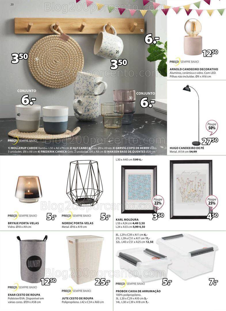 Antevisão Folheto JYSK Promoções de 5 a 18 outubro