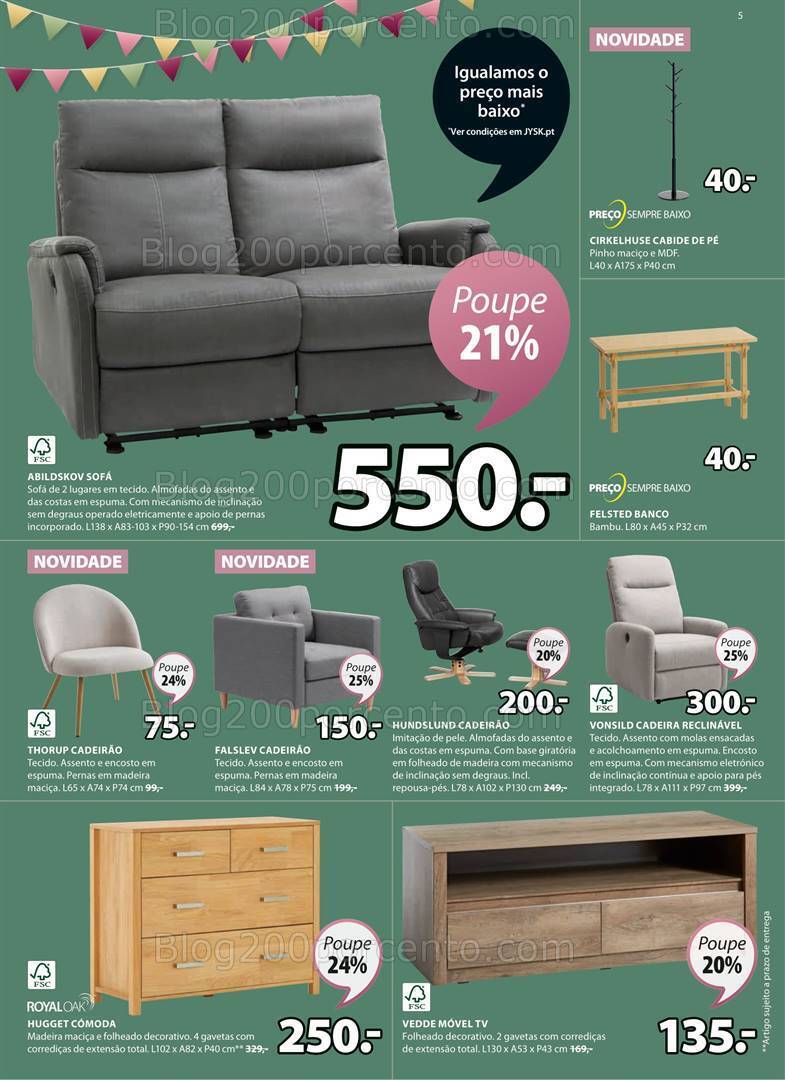 Antevisão Folheto JYSK Promoções até 18 outubro